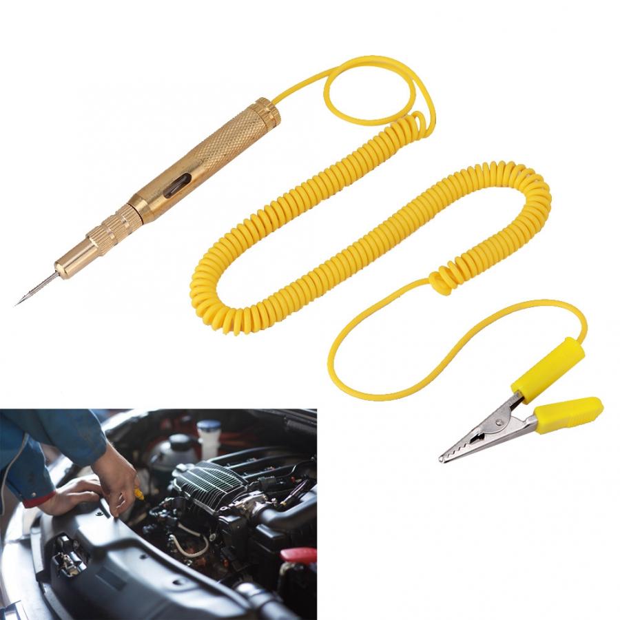 6V-24V Car Circuit Tester Probe Light System Test Probe Lamp Auto Light Lamp Voltage Test Pen