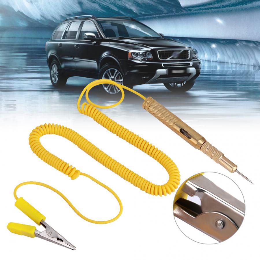 6V-24V Car Circuit Tester Probe Light System Test Probe Lamp Auto Light Lamp Voltage Test Pen