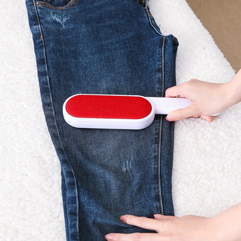 One Hand Operate Clothes Lint Remover Magic Static Brush Reusable Lint Roller Cleaning brush Catdog