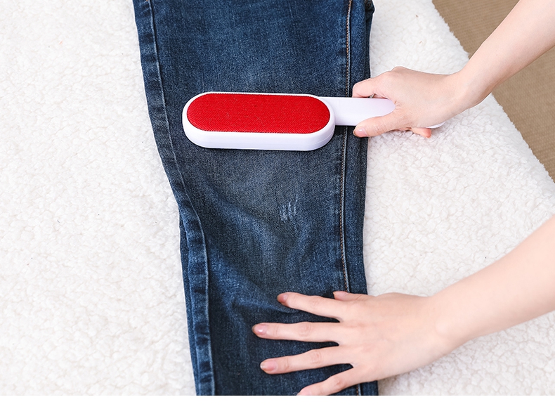 One Hand Operate Clothes Lint Remover Magic Static Brush Reusable Lint Roller Cleaning brush Catdog