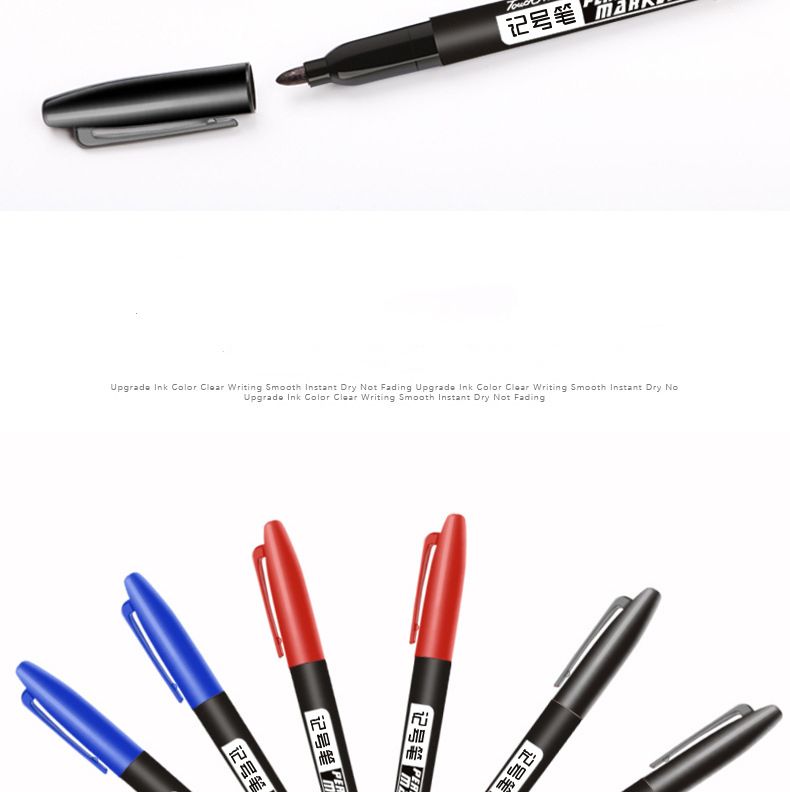 Wholesale Waterproof Fine Point Marker Pens With Thin Nibs Crude