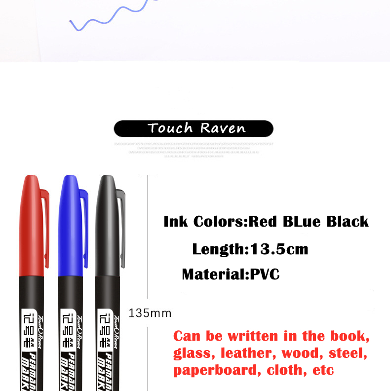 Wholesale Waterproof Fine Point Marker Pens With Thin Nibs Crude