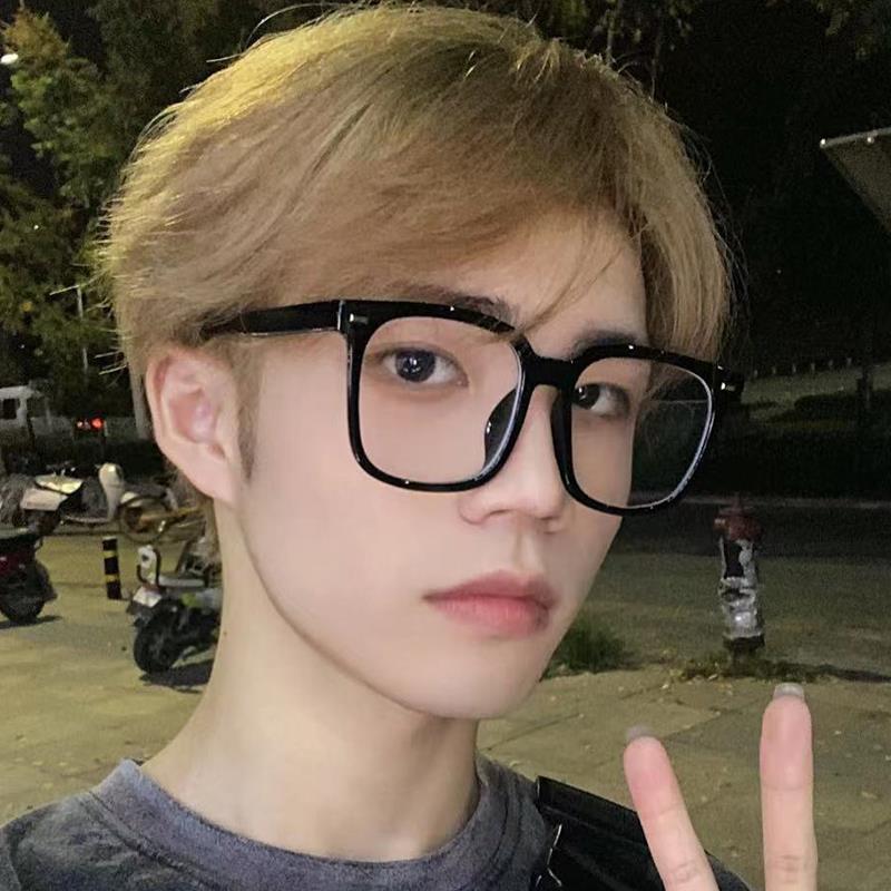 Spectacles Myopia Glasses Frame Men And Women Trend Eyeglasses Frames Optical Eyewear Silver
