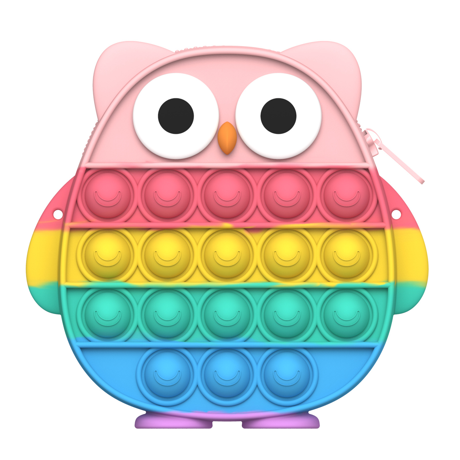 Pop Purse Fidget Toys Bag Bubble Bag Owl Shoulder Strap Bag Coin Purse Crossbody Bag