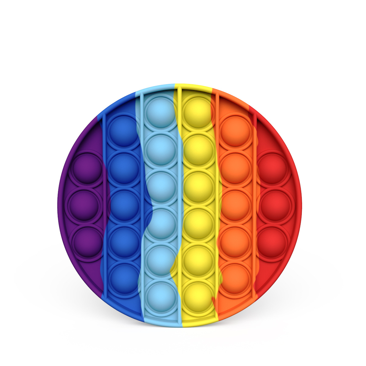 Kawaii Stress Relief Fidget Sensory Squeeze Toys Anti-stress Mini Toys Kids Game Hand Simple Dimple Fidget Relax Toys