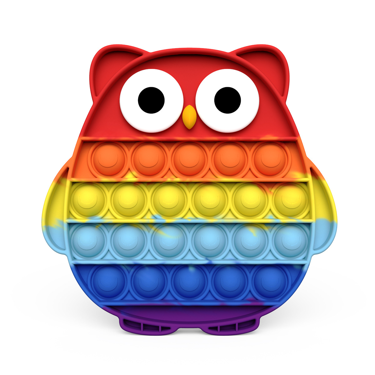 Kawaii Stress Relief Fidget Sensory Squeeze Toys Anti-stress Mini Toys Kids Game Hand Simple Dimple Fidget Relax Toys