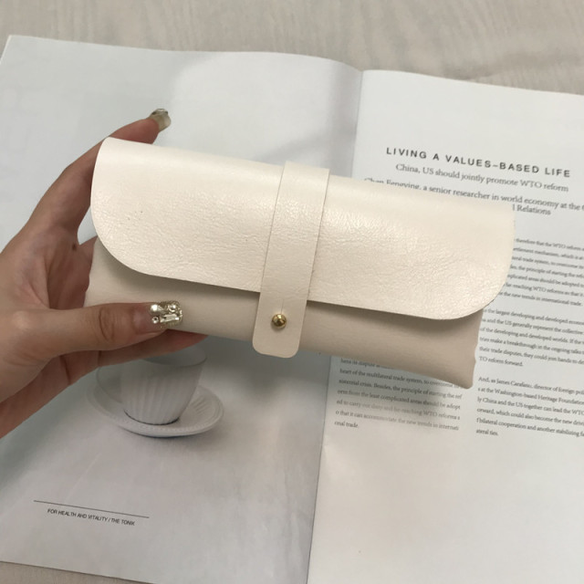 Glasses Case Women Leather Soft Glasses Bag Fashion Portable Sunglasses Box Bag Accessories Eyeglasses Case Sunglasses Box