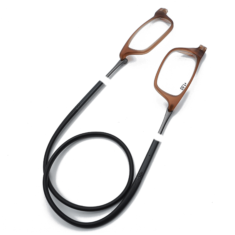 Portable Magnetic Reading Glasses With Hang a neck Reading Glasses With Magnet For Both Men And Women +1.50 +2.00