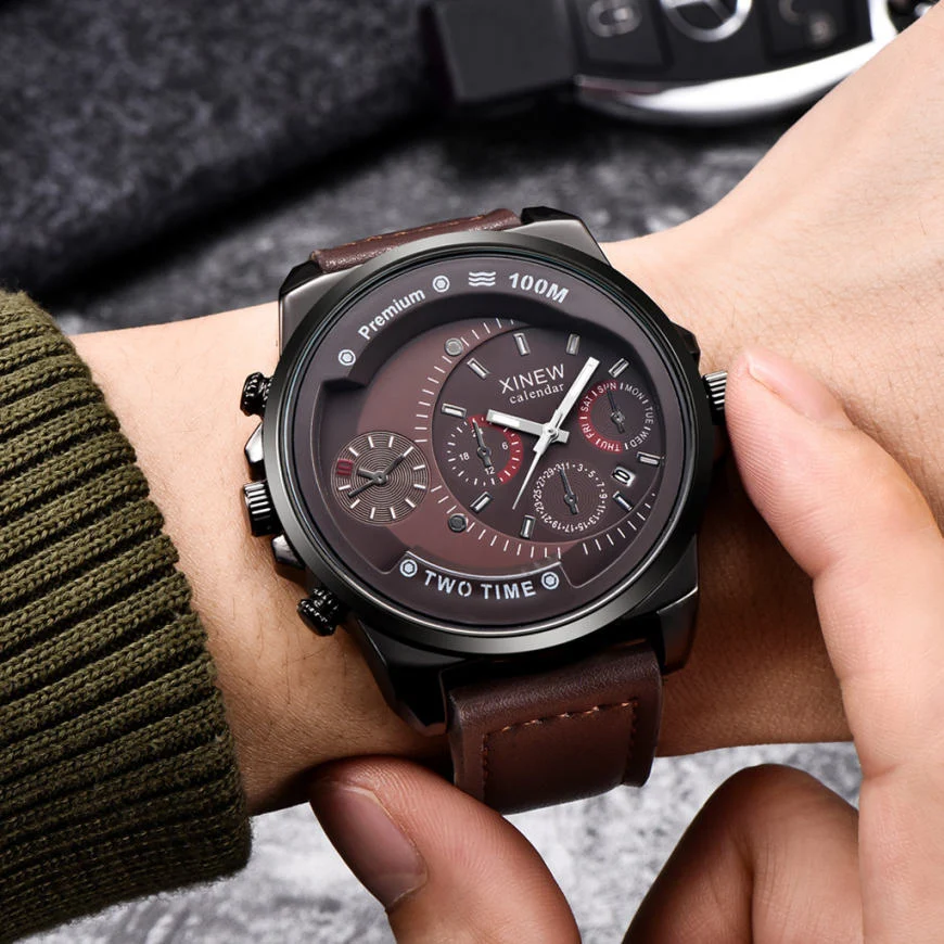 Luxury Watch Men Erkek Kol Saati Famous Men Watches Business Men's Watch Male Clock Fashion Quartz Watch Saat