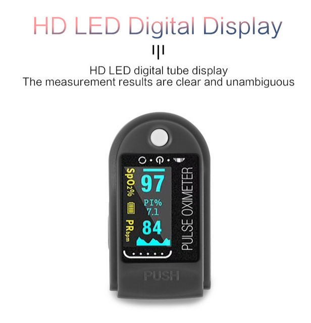 Original Bood  Oxygenn Monitorrig BlFinger Pulse Oximeter Oxygen Saturation Monitor Fast Digital Finger Oximeter Blood Oxygen