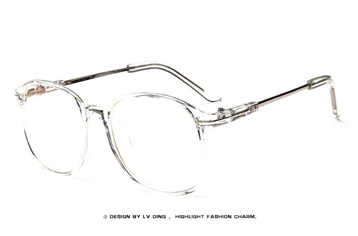 Transparent  Flat Spectacles Myopia Glasses Frame Men And Women Trend Eyeglasses Frames Optical Eyewear