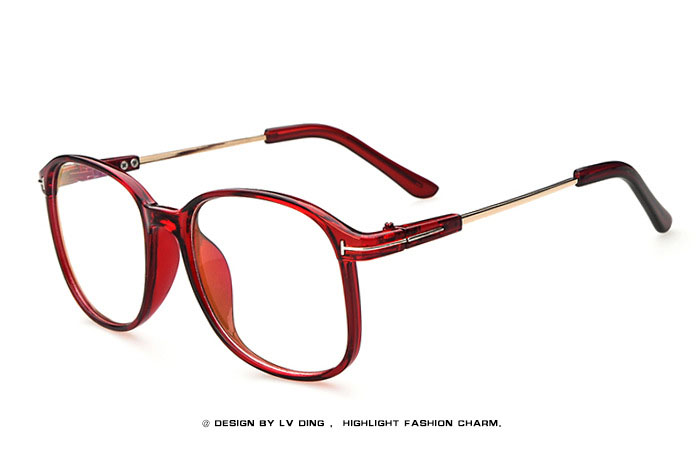 Transparent  Flat Spectacles Myopia Glasses Frame Men And Women Trend Eyeglasses Frames Optical Eyewear