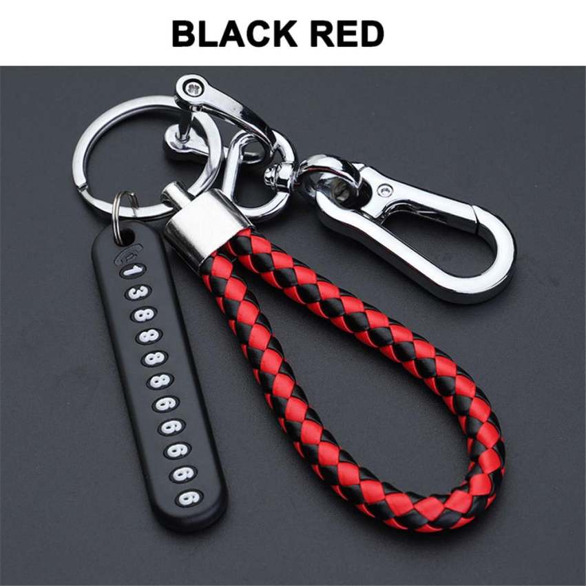 Customized Keychain For Car Plate Number Logo Anti-lost Keyring Key Chain Ring Personalized Gift For Men And Women