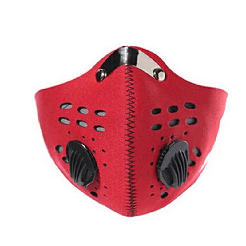 Activated Carbon Dust Face Mask Outdoor Sports for Men and Women Bicycle/Motorcycle Face Protection Winter Mouth Mask