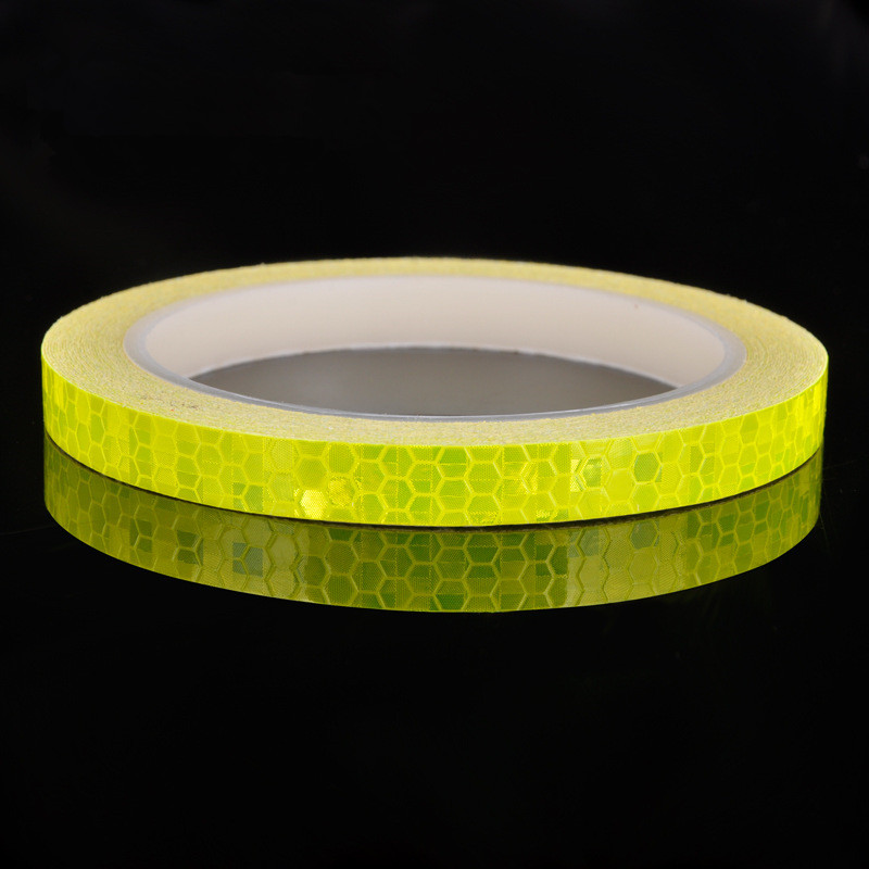 Reflective Stickers Motorcycle Bicycle Reflector Security Wheel Rim Decal Tape Led Sticker Fashion Accessories