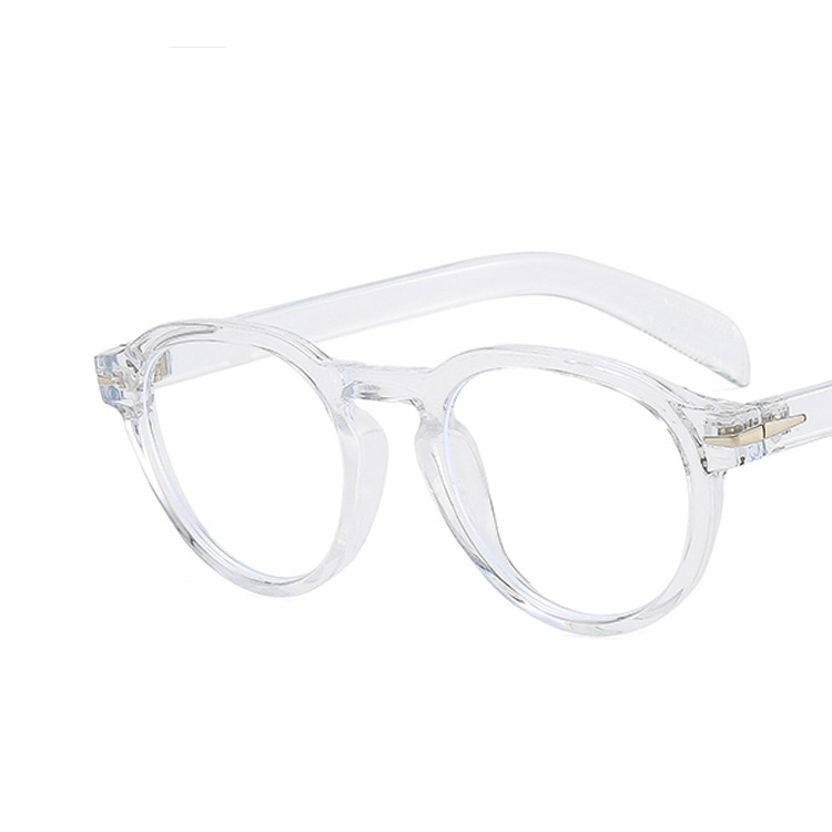 Transparent Computer Glasses Frame Women Men Anti Blue Light Round Eyewear Blocking Glasses Optical Spectacle Eyeglass retro round small frame glasses