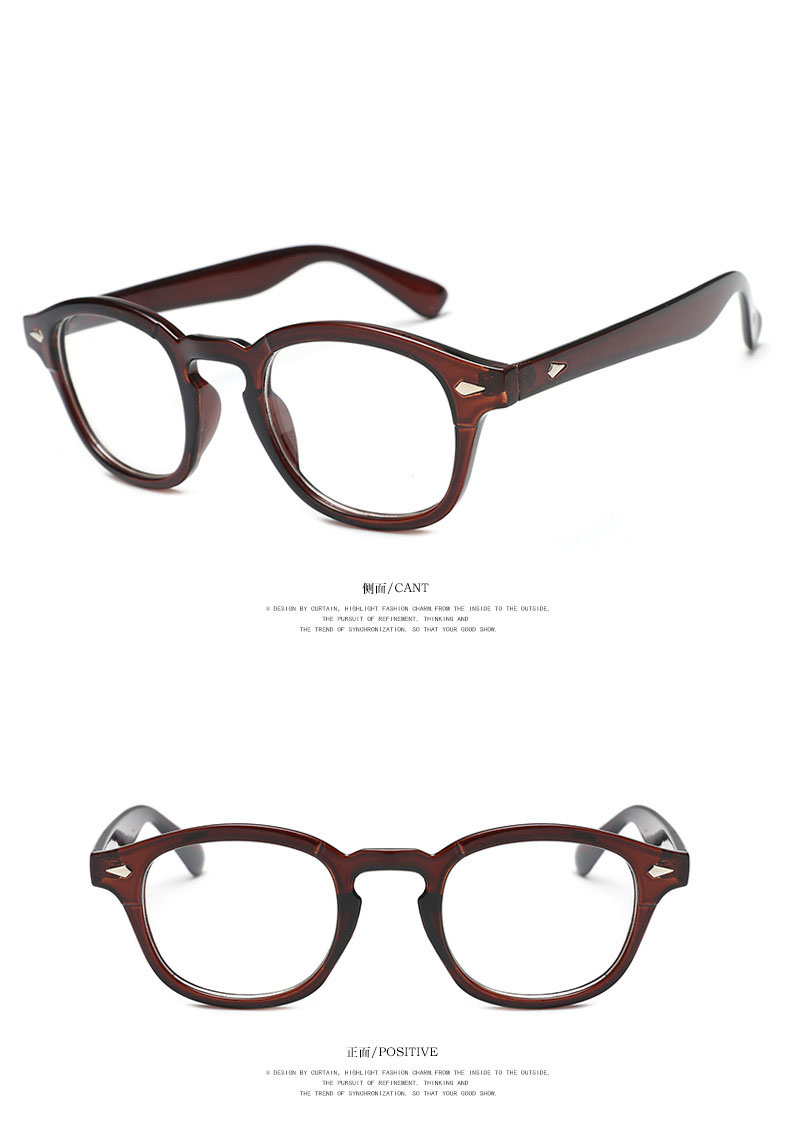 Transparent  Flat Spectacles Myopia Glasses Frame Men And Women Trend Eyeglasses Frames Optical Eyewear