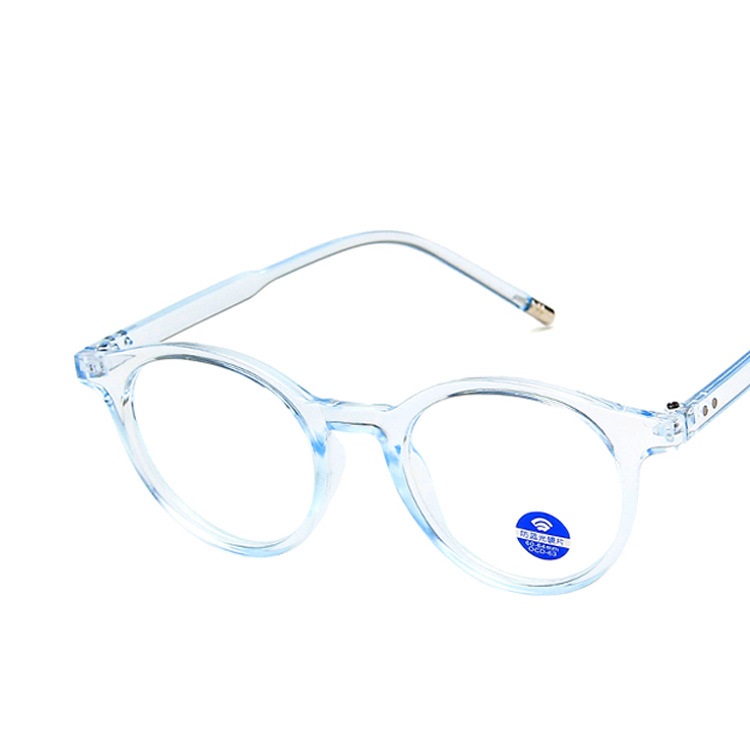 Transparent Computer Glasses Frame Women Men Anti Blue Light Round Eyewear Blocking Glasses Optical Spectacle retro round