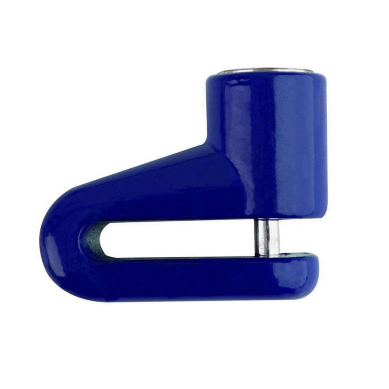 Anti theft Disk Disc Brake Rotor Lock For Scooter Bike Bicycle Motorcycle SafetyLock For Scooter Motorcycle Bicycle Safety black