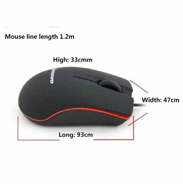 M20 mouse   Desktop PC laptop USB Optical mouse  Office Home Scrub mouse