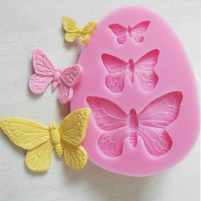 1Pcs Sugarcraft Butterfly Silicone molds fondant mold cake decorating tools chocolate moulds wedding decoration mould