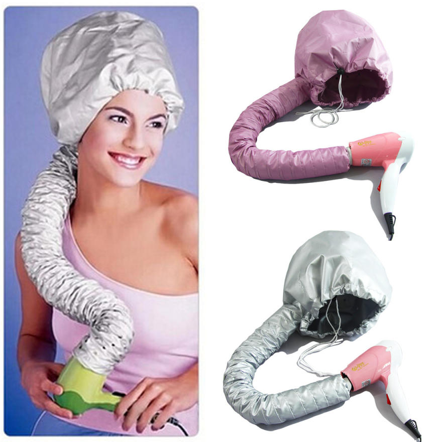 Women Hair Dryer Soft Hood Bonnet Attachment