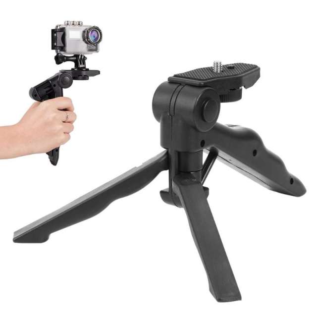 Handheld Desktop small tripod Portable Flexible Camera mini Tripod Stability Bracket Stand Holder for GoPro Accessories