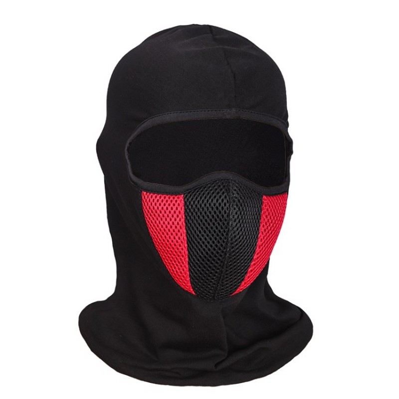 Breathable Balaclava Motorcycle Full Face Mask Motorbike Cycling Bike Mask Motocross Helmet Hood Moto Riding Neck Face Mask