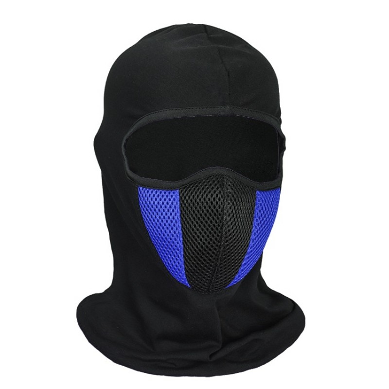 Breathable Balaclava Motorcycle Full Face Mask Motorbike Cycling Bike Mask Motocross Helmet Hood Moto Riding Neck Face Mask