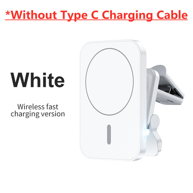 15W Magnetic Wireless Chargers Car Air Vent Stand Phone Holder Mini QI Fast Charging Station For iPhone 12 13 14 Pro Max macsafe