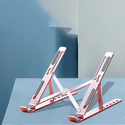 Portable Laptop Stand Aluminium Foldable Stand Compatible with 10 to 15.6 Inches Laptops For Macbook Lenovo DELL