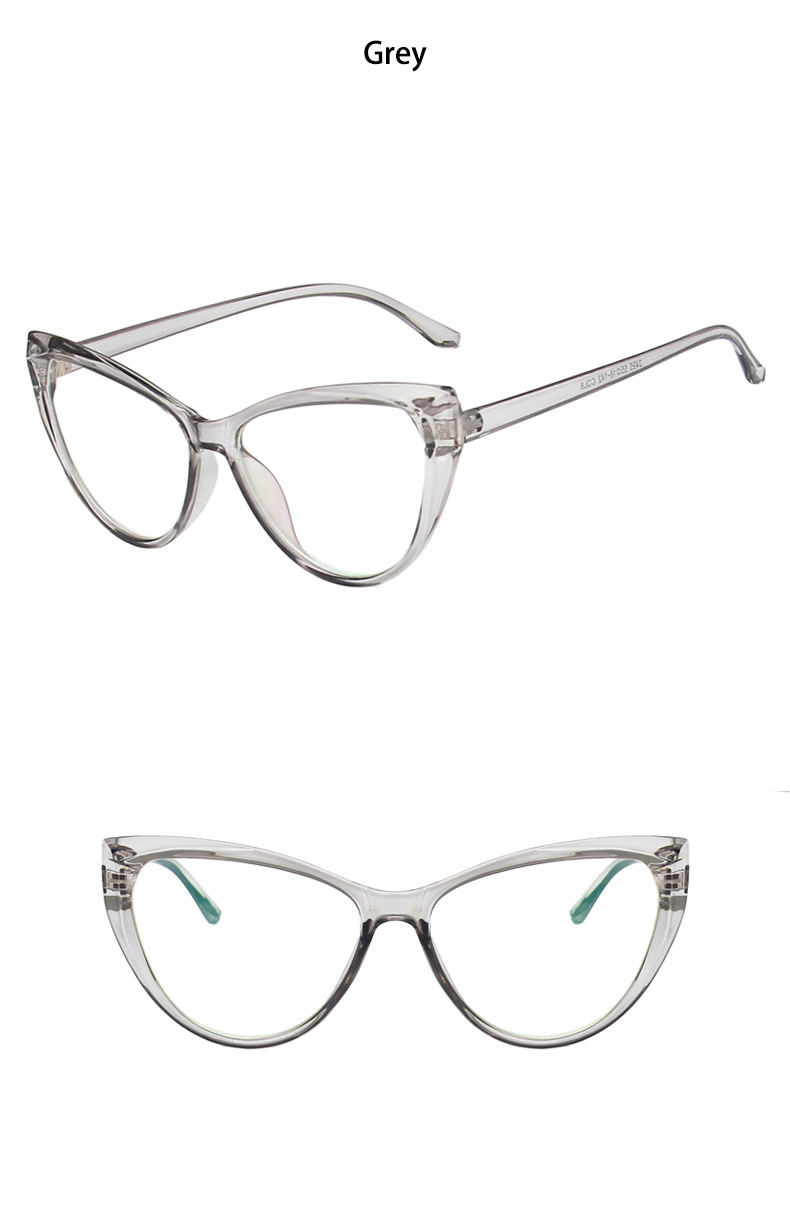 Cat Eye Anti Blue Light Glasses Blocking Filter Computer Glasses Men Women Super Light Frame Eyeglasses Pink Clear Spectacles