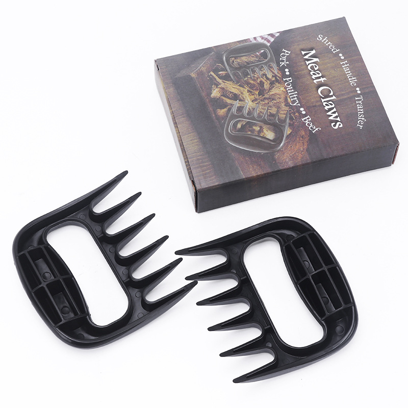 Bear paw meat ripper meat separator bbq barbecue tool  for kitchen heat insulation anti scald bear paw bear paw fork