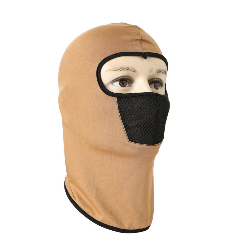 Camouflage Head Cover Outdoor Riding Mask Hiking Sunscreen Cold proof Fast drying and Sweating Mask