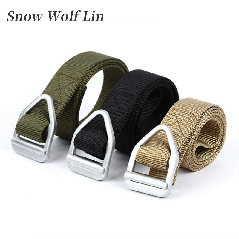 Camouflage tactical belt nylon wear-resistant camouflage outer belt canvas outer belt