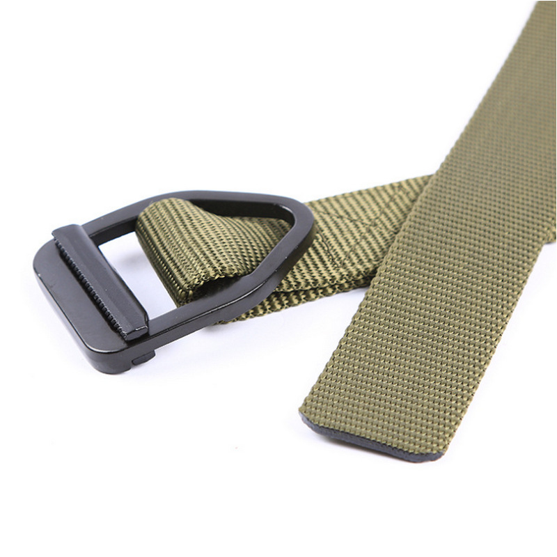 Camouflage tactical belt nylon wear-resistant camouflage outer belt canvas outer belt