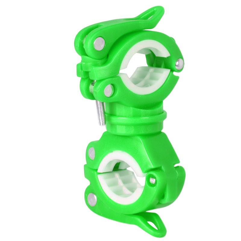 Bicycle Light Bracket Bike Lamp Holder LED Torch Headlight Pump Stand Quick Release Mount 360 Degree Rotatable Bike Accessories