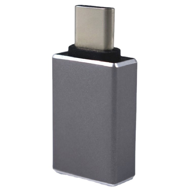 Type-c male usb3.0 female aluminum alloy adapter mobile phone USB flash disk reader otg charging