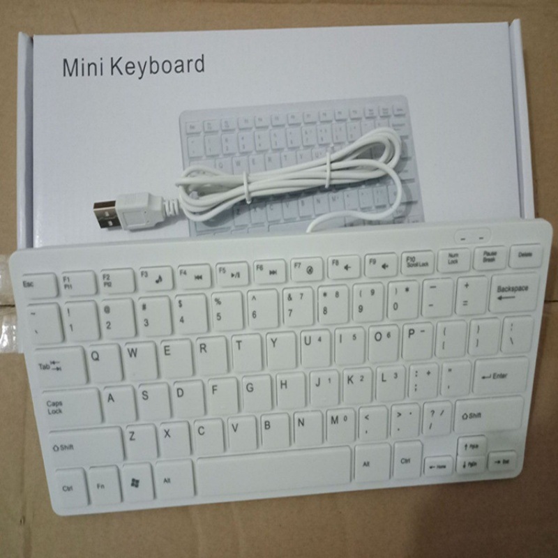 K1000 wired keypad mini mini chocolate keyboard USB portable laptop keyboard