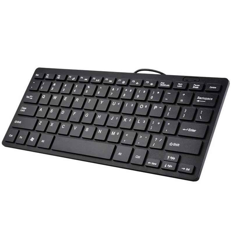 K1000 wired keypad mini mini chocolate keyboard USB portable laptop keyboard