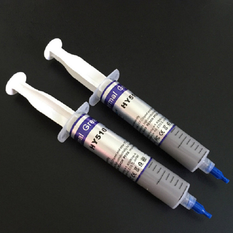 30g Hy510 Silicone Thermal Paste Heat Transfer Grease Heat Sink CPU GPU Chipset Notebook Computer Cooling Syringe