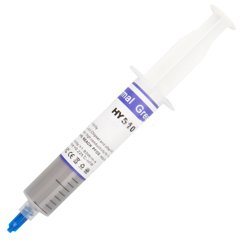 30g Hy510 Silicone Thermal Paste Heat Transfer Grease Heat Sink CPU GPU Chipset Notebook Computer Cooling Syringe
