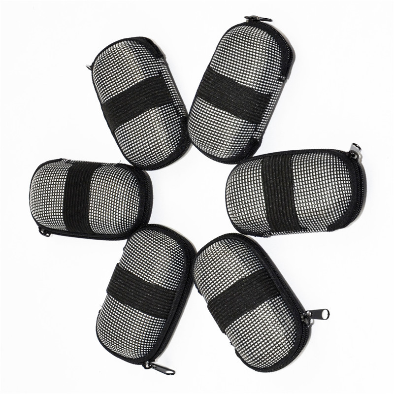 Black and White Plaid Pattern Folding Reading Glasses Case Portable Waist Hanging Mirror Case Wearable Belt Reading Glasses Case