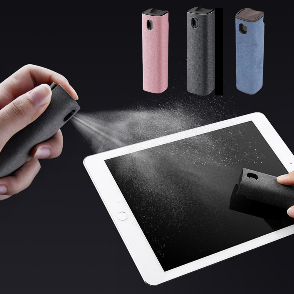 2In1 Portable Phone Screen Cleaner Spray Tablet Computer Screen Dust Removal Cleaner Phone Cleaning Artifact NO Cleaning Liquid