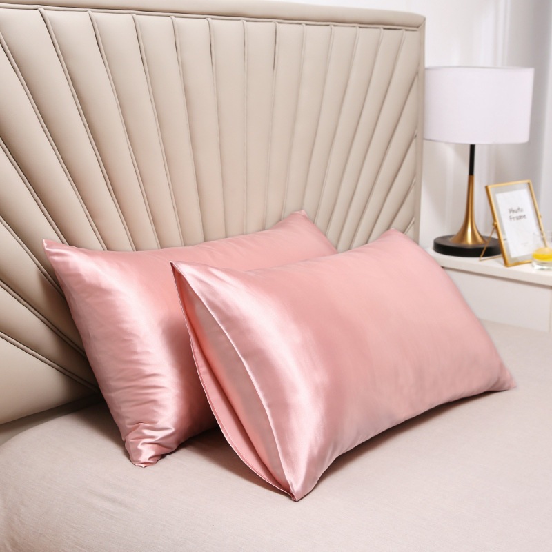 1Pair Pillowcase Pillow Cover Silky Satin Hair Beauty Pillow Case Comfortable Pillow Case Home Decor Wholesale