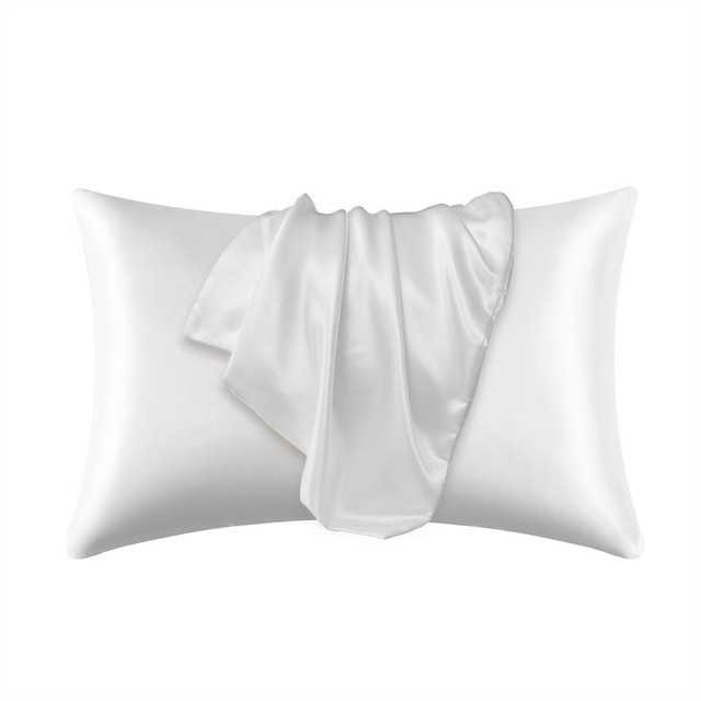 1Pair Pillowcase Pillow Cover Silky Satin Hair Beauty Pillow Case Comfortable Pillow Case Home Decor Wholesale