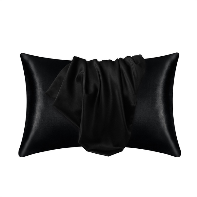 1Pair Pillowcase Pillow Cover Silky Satin Hair Beauty Pillow Case Comfortable Pillow Case Home Decor Wholesale