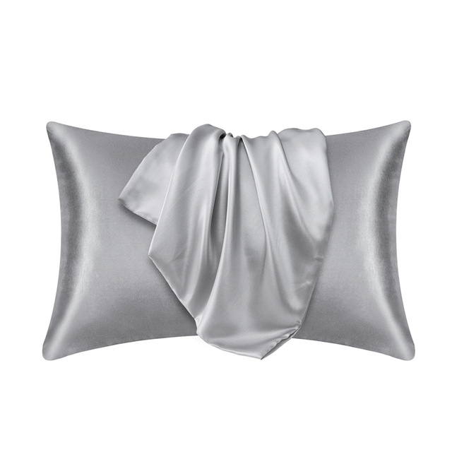 1Pair Pillowcase Pillow Cover Silky Satin Hair Beauty Pillow Case Comfortable Pillow Case Home Decor Wholesale