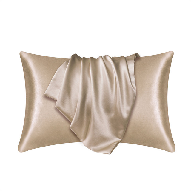 1Pair Pillowcase Pillow Cover Silky Satin Hair Beauty Pillow Case Comfortable Pillow Case Home Decor Wholesale