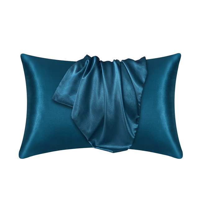 1Pair Pillowcase Pillow Cover Silky Satin Hair Beauty Pillow Case Comfortable Pillow Case Home Decor Wholesale